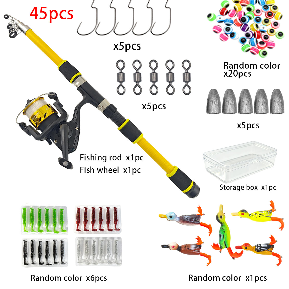 Kombo Joran Pancing Teleskopik - Developing Tank Reel ulasan dan harga