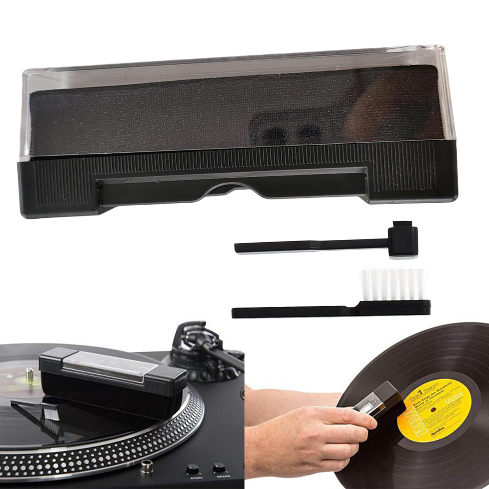 1 Set sikat penghilang debu pe - Vinyl Record Cleaner ulasan dan harga