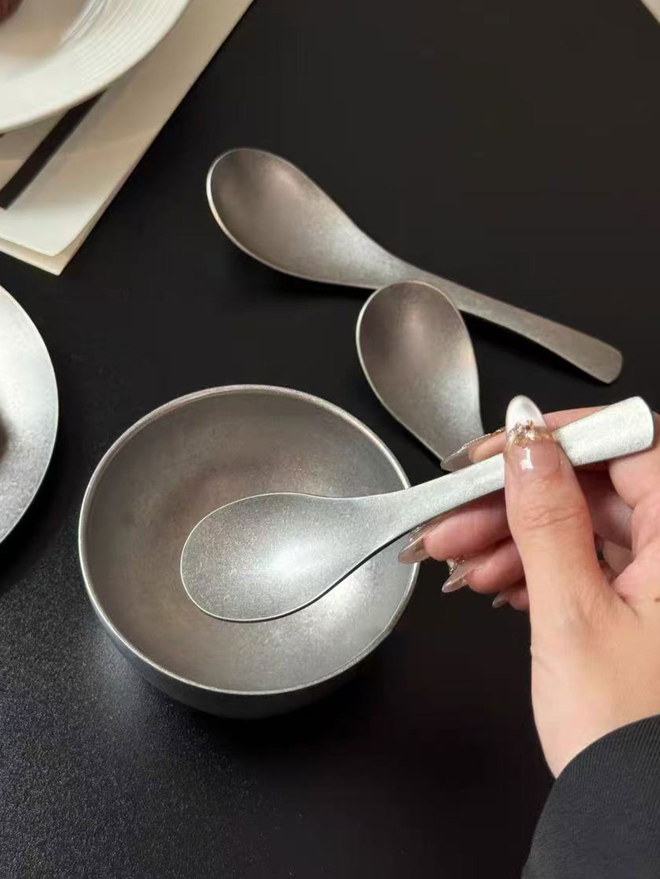 Sendok Gaya Vintage dengan Tam - Vintage Collectible Spoons ulasan dan harga