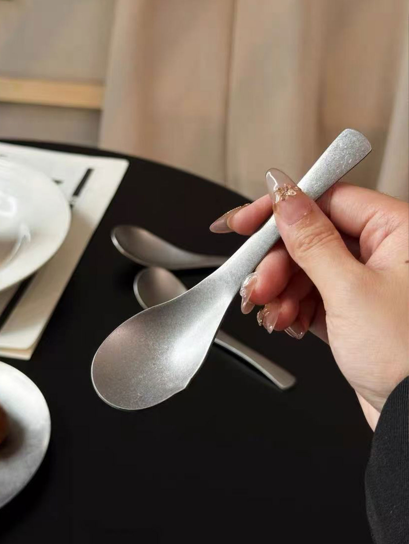 Sendok Gaya Vintage dengan Tam - Vintage Collectible Spoons ulasan dan harga