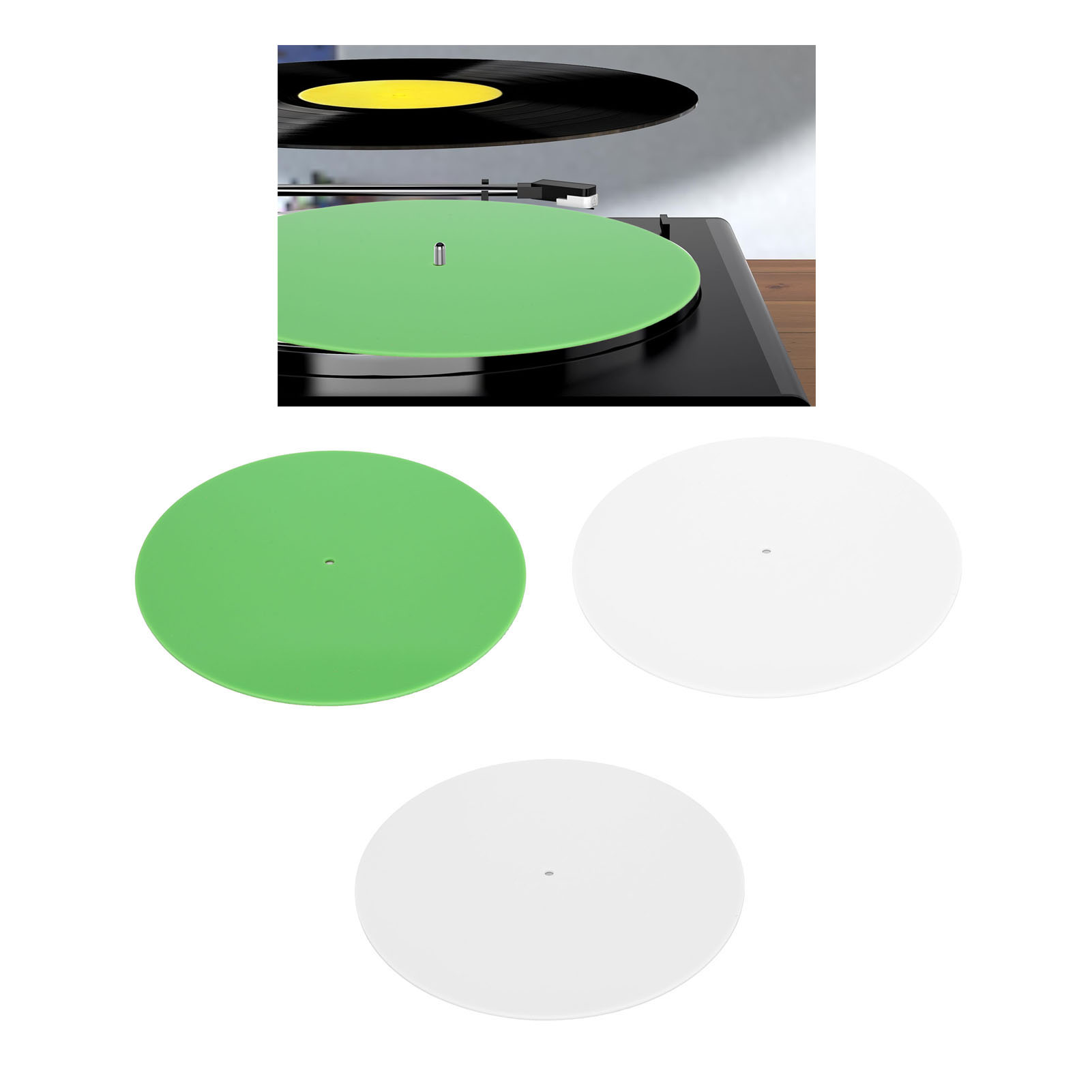Rekam Platter Slipmat akrilik  - Vinyl Record Cleaner ulasan dan harga