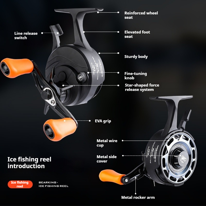 Reel Pancing Es Musim Dingin,  - Developing Tank Reel ulasan dan harga