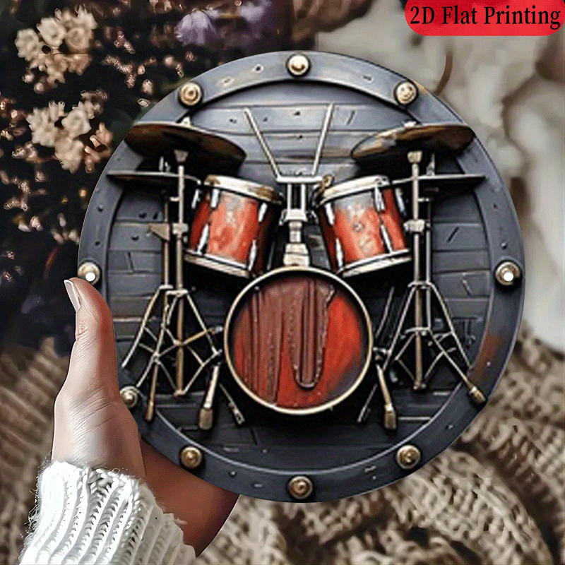 Plakat logam retro musik rock  - Vintage Collectible Plates ulasan dan harga