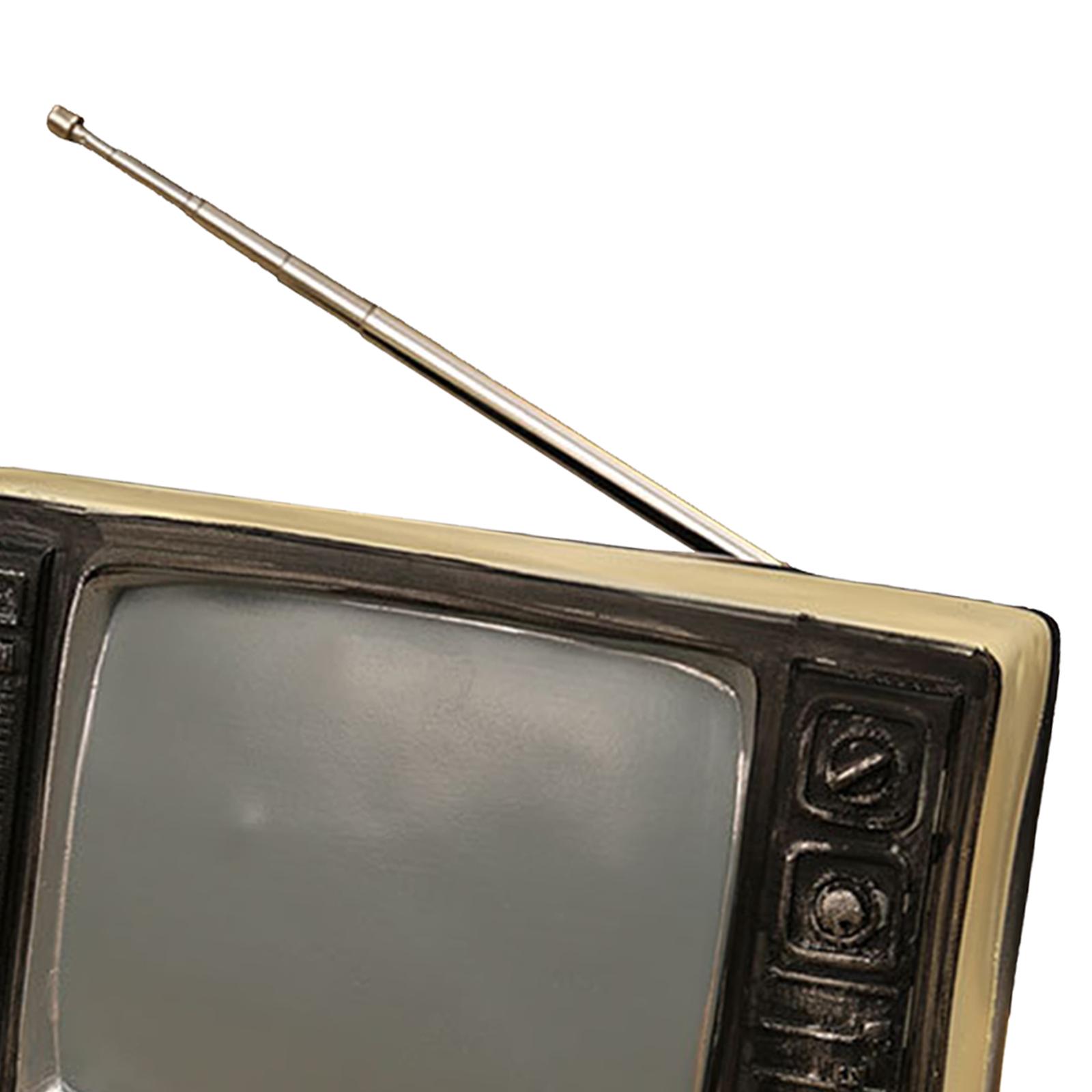 Model TV Retro Realistis, Kera - Vintage Collectibles Store ulasan dan harga