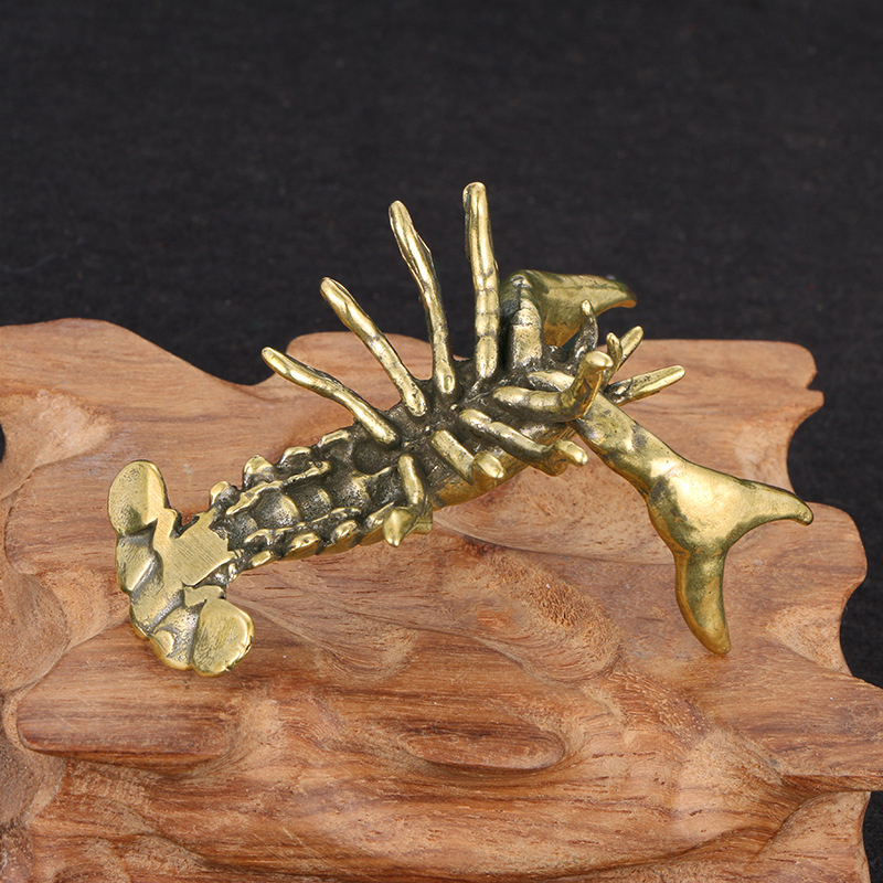 Ornamen Kepiting dari Kuningan - Vintage Collectible Pens ulasan dan harga