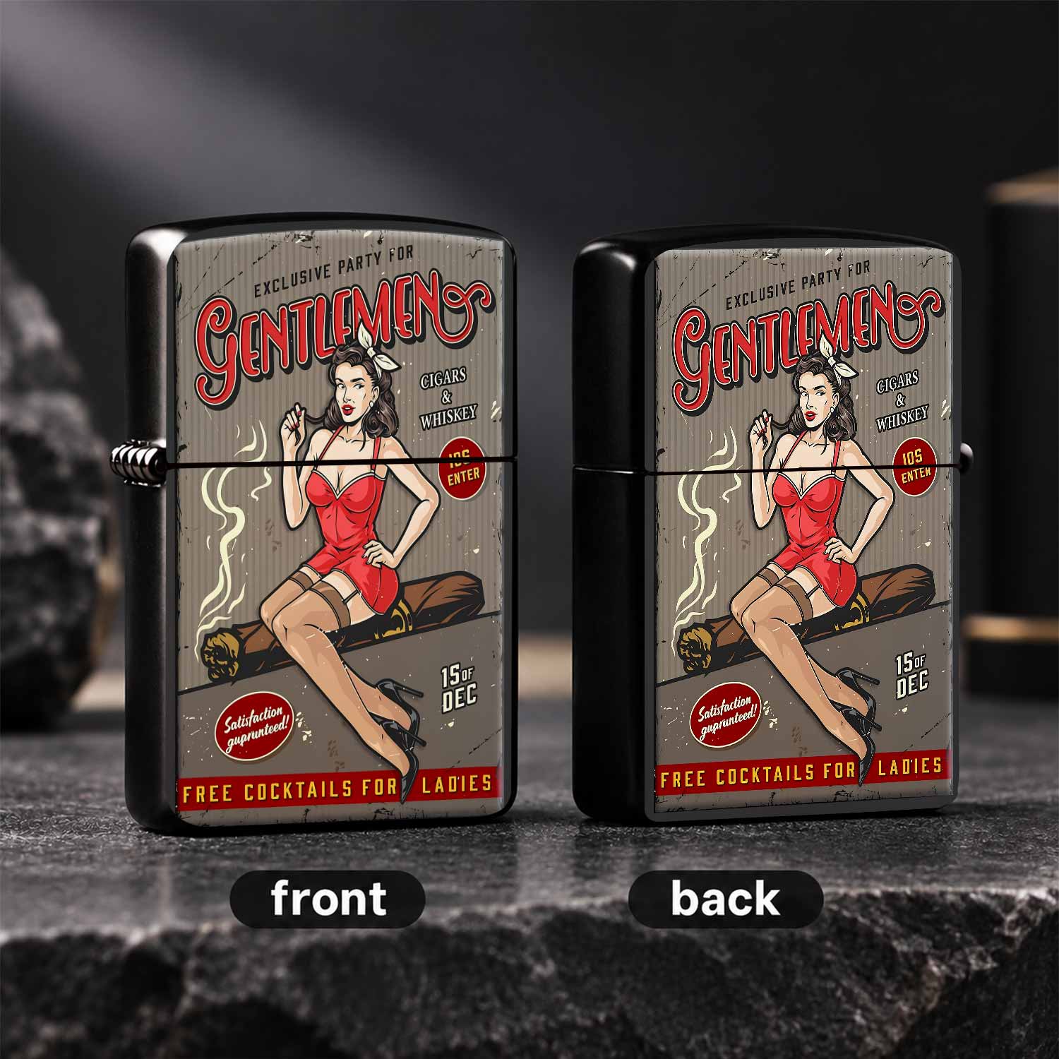 Korek Api Bergaya Pinup Girl u - Vintage Collectible Posters ulasan dan harga